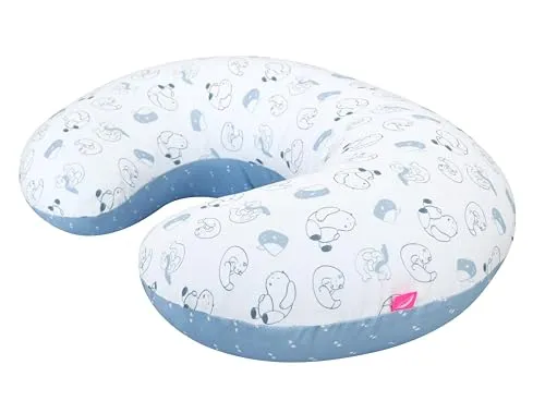 Motherhood Stillkissen ergonomisch, Teddybären blau - Das ergonomische Stillkissen von Motherhood bietet optimalen Komfort für Mama und Baby. Mit hochwertigem Öko-Tex Standard 100, ideal zur Unterstützung der Rückenlage und als Sitzhilfe. Pflegeleicht und waschmaschinengeeignet.