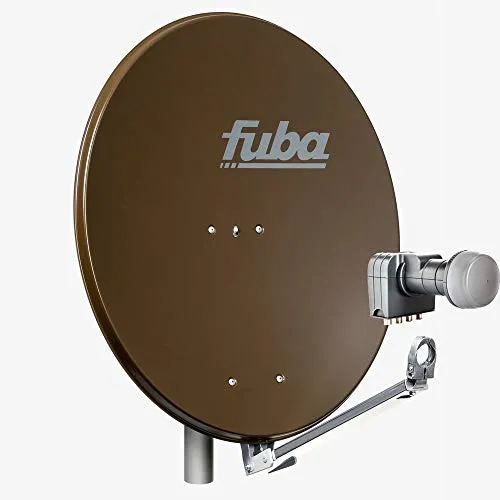 Fuba Satellitenschüssel Komplettset 4 Teilnehmer DAL 804 B von Fuba