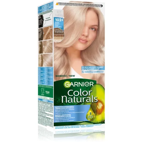 Garnier Color Naturals Creme Haarfarbe 102+ Blond Frosty Silver