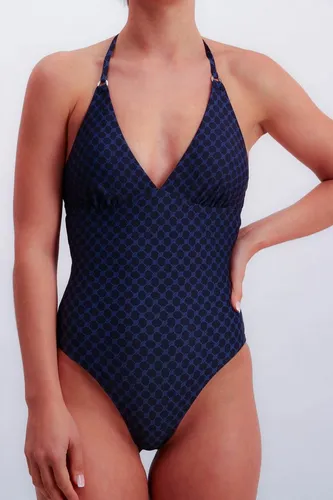 JOOP! Badeanzug Cortina Cornflower-Design, leicht wattiert von JOOP!