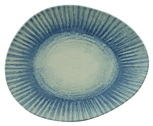 Platte ARTHUR Krupp SUNLIGHT BLUE LB 31x26 cm blau