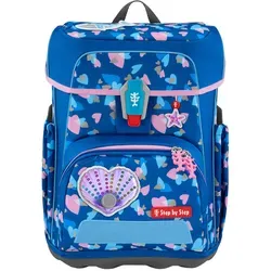 CLOUD REFLECT Schulranzen-Set ''Seashell Pearl'', 5-teilig - Vielseitiges 5-teiliges Set mit praktischem Schulranzen, ideal für Schule und Freizeit. Mit reflektierenden Elementen für mehr Sicherheit im Alltag.
