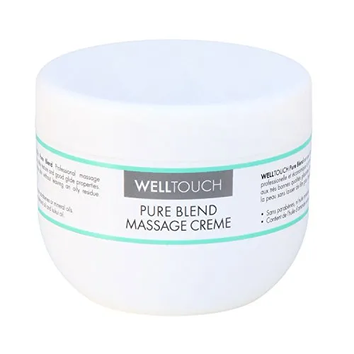 WellTouch Pure Blend Massage Creme, 300 ml Tiegel, Profi-Massagecreme für die Massagepraxis, Physiotherapie, Spa & Wellness-Institut