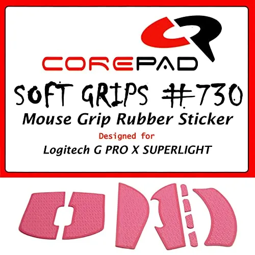 Grip Corepad für Logitech G PRO X SUPERLIGHT Red