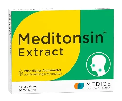 MEDITONSIN Extract pflanzliche Erkältungstabletten 60 St.