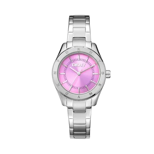 Produktbild DKNY Quarz Damenuhr Chambers Sport mit Edelstahlarmband