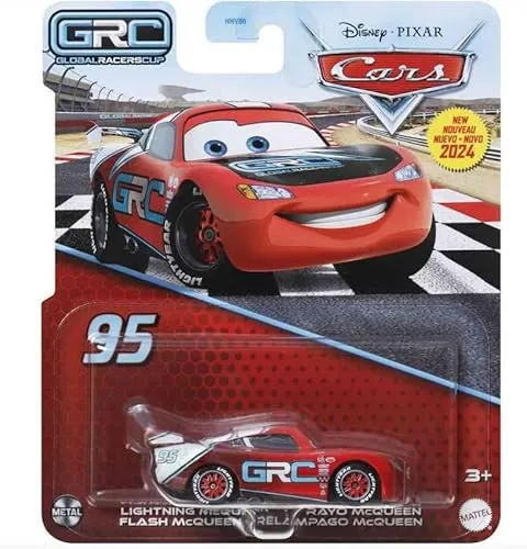 Disney Cars Global Racers Cup Lightning McQueen Die-Cast Car