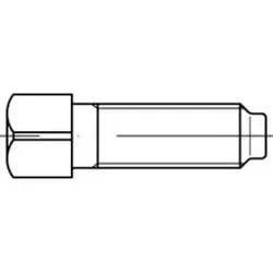 DIN 479 Vierkantschraube VG M12x50 - 25 Stück, Stahl 8.8 - Maschinenschrauben, hochwertige 8.8 Vierkantschrauben mit Kernansatz für höchste Stabilität und Sicherheit in Ihren Projekten.
