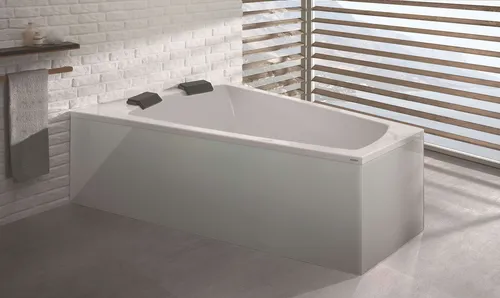 Hoesch Badewanne „Largo“ trapez 180 × 140 cm, links von Hoesch