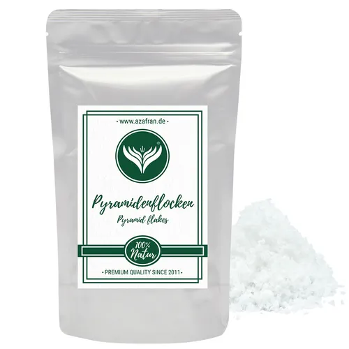 Pyramidenflocken | Indisches Flor de Sal | Pyramidensalz | Salz Flocken 250g