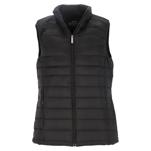 Coastguard Damen Steppweste mit Stehkragen - Gesteppte Weste mit Reißverschluss-Taschen