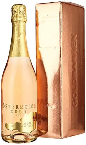 Österreich Gold Rosé - mit 23 Karat Blattgold (1 x 0.75 l)