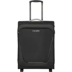Travelite Jetpack Handgepäck Koffer 55x40x20 cm - Koffer: Kompakter Weichgepäck Trolley mit integriertem Zahlenschloss, ideal für Condor und Ryanair, leicht und praktisch mit 2 Rollen und Aufsteckfunktion für einfachen Transport.