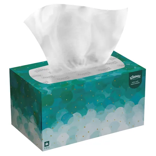 Kleenex Handtuch ULTRA SOFT POP-UP 6088 - Praktische 70er-Packung mit 1-lagigen, reißfesten Papierhandtüchern aus 100 % Frischzellstoff. Ideal für den täglichen Einsatz in der Küche, mit FSC®-zertifiziertem Material für umweltbewusste Nutzer.