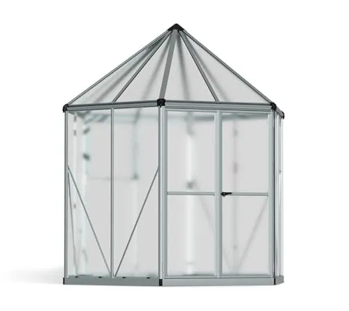 Palram - Canopia Gewächshaus - Garten-Zubehör für Hobbygärtner, bietet optimale Wachstumsbedingungen durch robustes Design und einfache Selbstmontage.