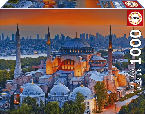 EDUCA Puzzle Blaue Moschee, Istanbul 1000 Teile von Educa
