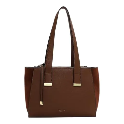 Tamaris Schultertasche Galina SC Shopper Cognac braun in braun von Tamaris