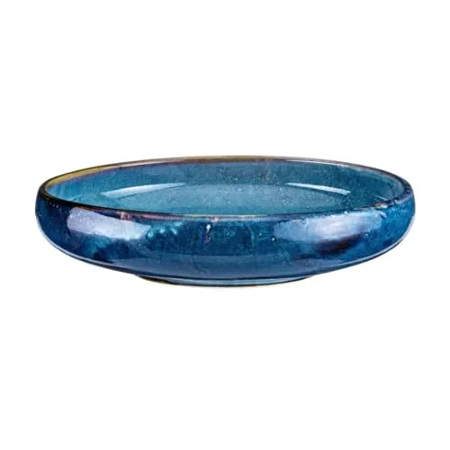 Verlo DEEP Blue Bowl schüssel 29,5 cm Salatschüssel Dessertschalen Servierschale Müslischalen aus hochwertigem Porzellan