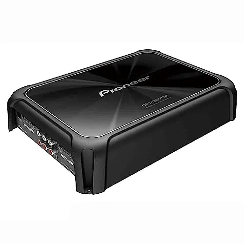 Pioneer GM-D9704 4-Kanal Class-D-Verstärker - Car-HiFi-Endstufen mit 1.600 W Leistung, variablen TPF & HPF für perfekte Audioanpassung und Anschluss für bis zu 4 Geräte für ein kraftvolles Klangerlebnis.