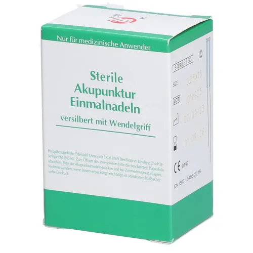 AKUPUNKTURNADELN Tianxie 0,25x13 mm ster.Einm. 100 St. von Jovita Pharma