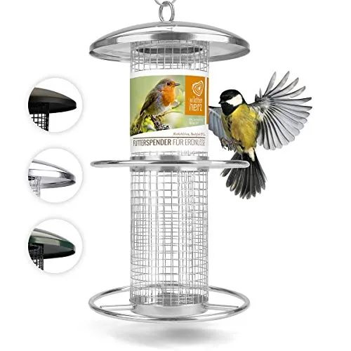 wildtier herz I Vogelfutterspender 26cm