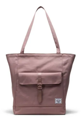 Herschel Shopper Tote rosa - Stylische Handtasche aus robustem Polyester mit gepolstertem Laptopfach für Geräte bis 14 Zoll. Ideal für den Alltag und unterwegs, bietet sie viel Stauraum und einen lässigen Look.