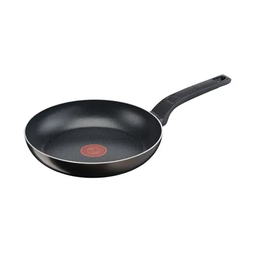 Tefal Pfanne 24 cm Extra Cook & Clean - Pfanne mit strapazierfähiger Titanium-Antihaftbeschichtung für mühelose Reinigung. Ideal für gesundes Kochen, PFOA-frei und geeignet für alle Herdarten außer Induktion.