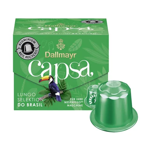 Dallmayr Capsa Lungo Selektion d Oro Brasil 10 Kapseln 56g 3er Pack
