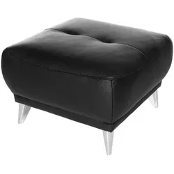 Mid.you Hocker, Schwarz, Textil, quadratisch, 65x46x65 cm, Wohnzimmer, Hocker, Sitzhocker