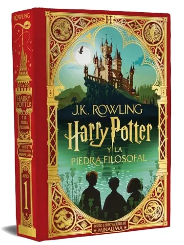 Harry Potter y la piedra filosofal (edición MinaLima) - Fantasy-Abenteuer für Kinder, wunderschön illustriert mit interaktiven Elementen für ein magisches Leseerlebnis.