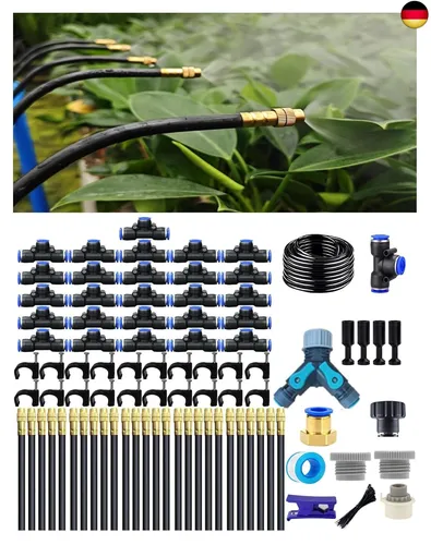 Automatisches Gartenbewässerungssystem mit 360° Sprühdüse von Lsylmycw