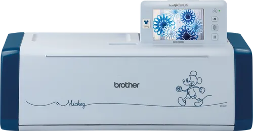 Brother Schneideplotter ScanNCut SDX2250D - Sonstige Fahrradteile, einzigartiger Hobby-Scan- und -Schneideplotter mit 1.485 Designs, darunter 182 Disney-Motive, ideal für kreative Projekte ohne PC.