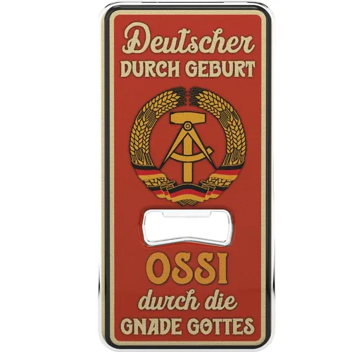 Flaschenöffner Ossi Geschenke, DDR Geschenke für Männer, Lustiger Bieröffner