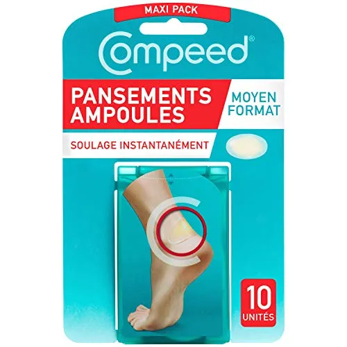 pansements ampoules moyen format 10