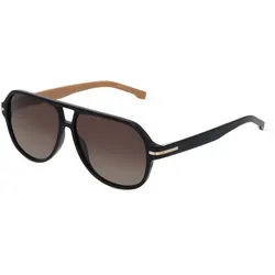 Hugo Boss BOSS 1507/S Herren Sonnenbrille - Sportbrille in elegantem Design, mit UV-Schutz und schützender Etui für stilvolle Outdoor-Aktivitäten.