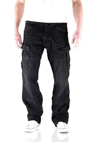Big Seven Cargojeans Brian Antic Black W38/L36 - Stylische Cargojeans für Herren mit 5 Taschen, ideal für lässige Outfits und optimalen Komfort im Alltag.
