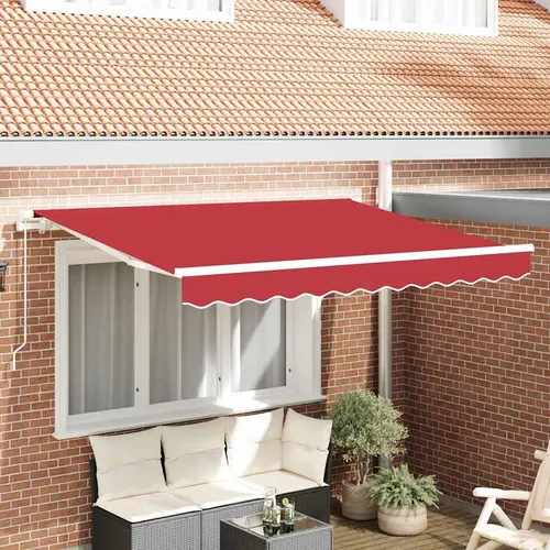 vidaXL Markisen-Ersatzstoff Rot 300 x 250 cm von vidaXL