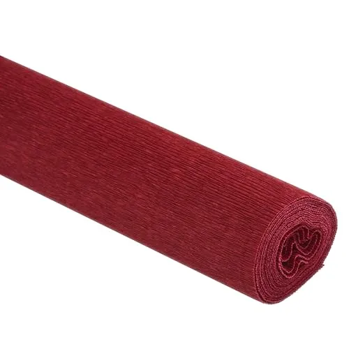 Werola Floristenkrepppapier - 50 x 250 cm, bordeaux