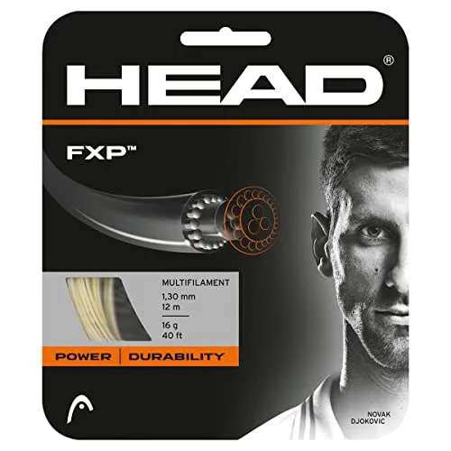 HEAD Fxp Set Tennis-Saite, Natural, 1.30 Mm / 16 g in beige von HEAD