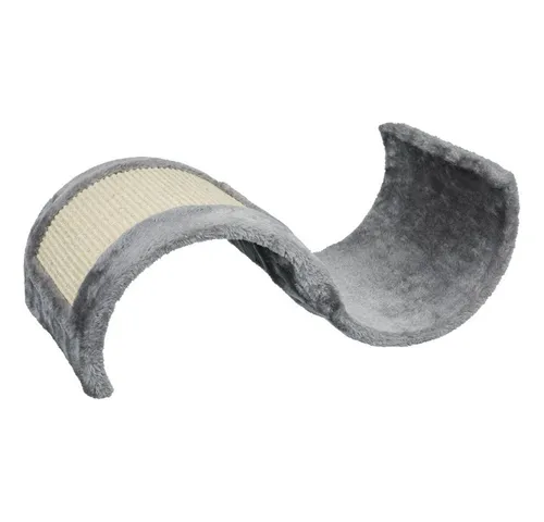 TRIXIE Kratzbrett Kratzwelle Wavy grau/natur