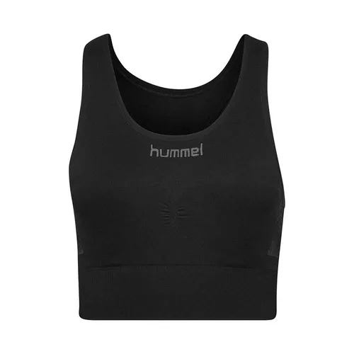 Hummel First Seamless BH Damen - schwarz in schwarz von hummel