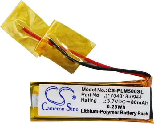 TECHTEK Akku Kompatibel mit [Plantronics] Discovery 640E, Discovery 650E, Explorer 50, M50, Voyager 5200 Ersetzt 1704018-0944, für 71468-01