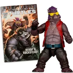 Teenage Mutant Ninja Turtles Page Punchers Actionfigur Bebop 16 cm - Actionfigur von Bebop, 16 cm groß, ideal für kreative Spielstunden und Sammler, mit beweglichen Teilen für mehr Action!