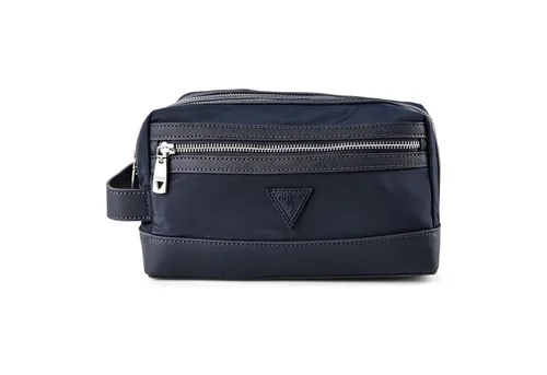 Guess Berlin Kulturbeutel 25 cm blau in blau von GUESS