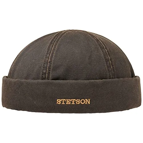 Stetson Old Cotton Dockermütze Herren - Strickmützen für Herren, wasserabweisend mit kuscheligem Fleecefutter für optimalen Komfort und Wärme in Herbst und Winter.