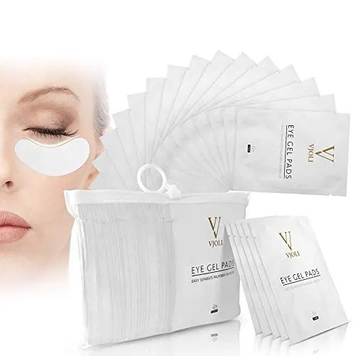 Paar Wimpernverlängerung Augen Pads, Gel Augenpads für Eyelash Extensions, Hydrogel Eye Patch, Rutschfeste und Lint Free Eyelash Extensions Patch 60