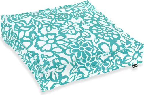 Zierkissen Türkis von HOCK GmbH & Co. KG