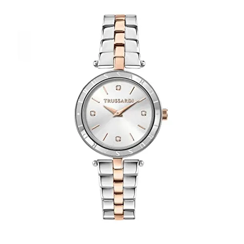 Elegante Damenuhr Trussardi R2453145516 [Ø 34 mm] - Armbanduhr für Damen mit stilvollem Design, perfekt für jeden Anlass und ein echter Blickfang am Handgelenk.