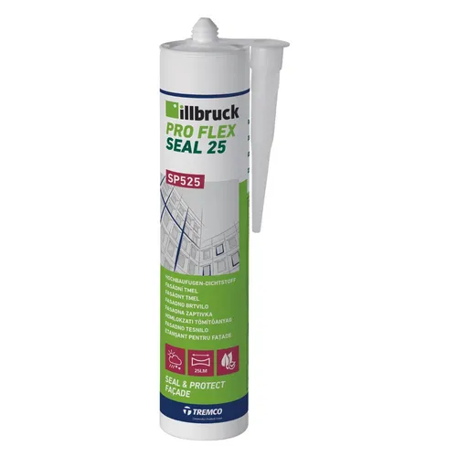 Illbruck SP525 Hochbaufugen Dichtstoff Fenster Türen Fugen 310ml Kartusche weiß