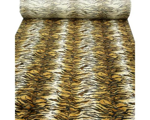 SCHÖNER LEBEN. Stoff Plüsch Velour Fellstoff Fellimitat Kunstfell Stoff Tierfell Tiger